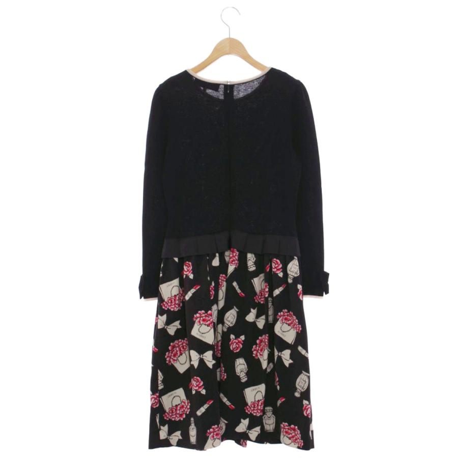 エムズグレイシー　ニットトップス　香水瓶モチーフ セール】 【OUTLET】香水瓶モチーフセーター （ニット・セーター