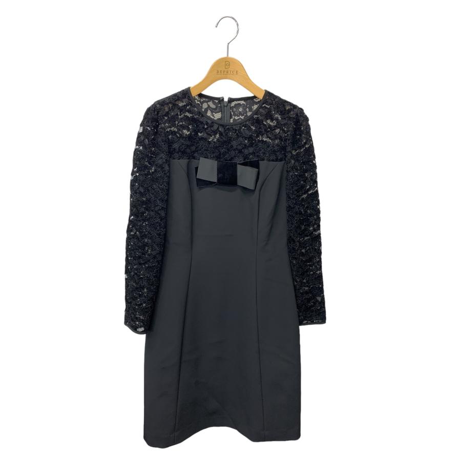 エムズグレイシー リボンレースワンピース　38 エムズグレイシーリボン レース ワンピース 38M