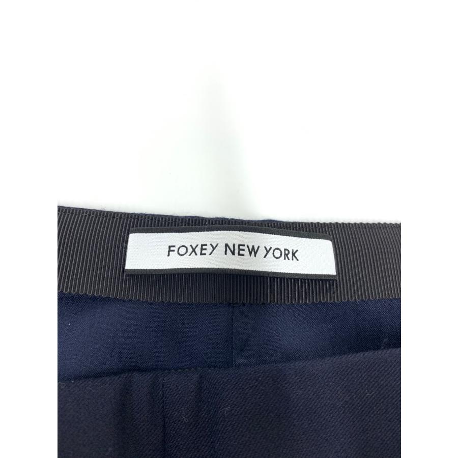 フォクシーニューヨーク Pants 38966 パンツ 40 ネイビー ワイド 