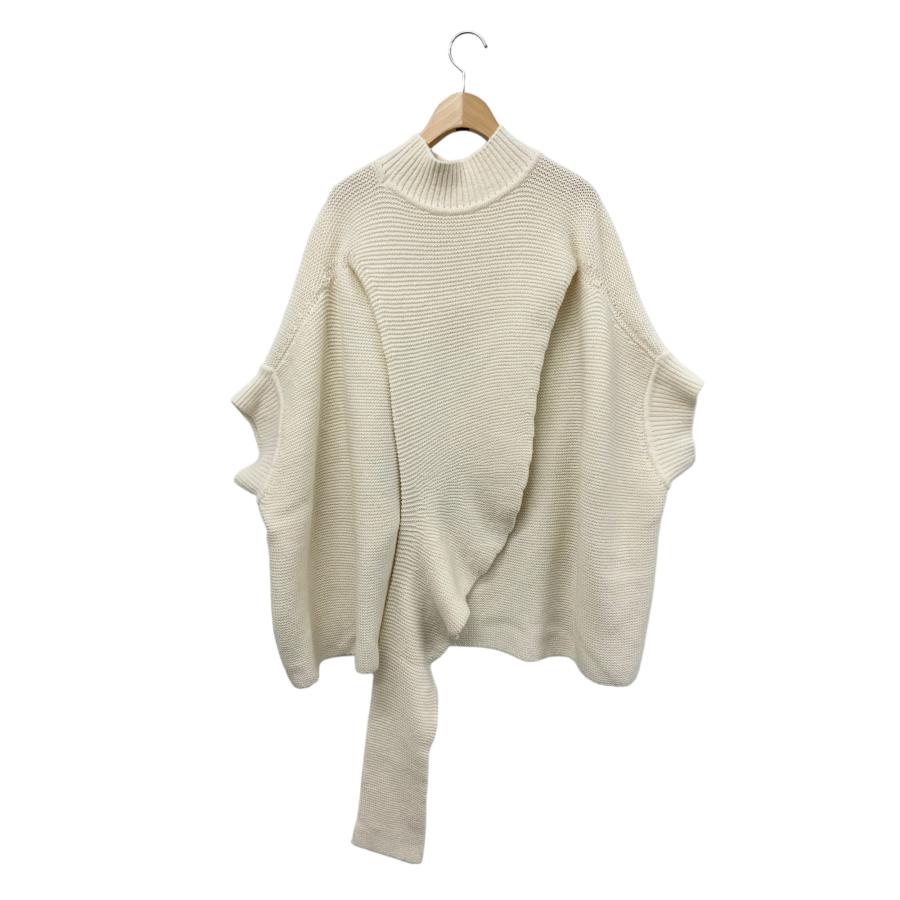 イッセイミヤケ RHIZOME IM23KN267 ニット 2 アイボリー モックネック