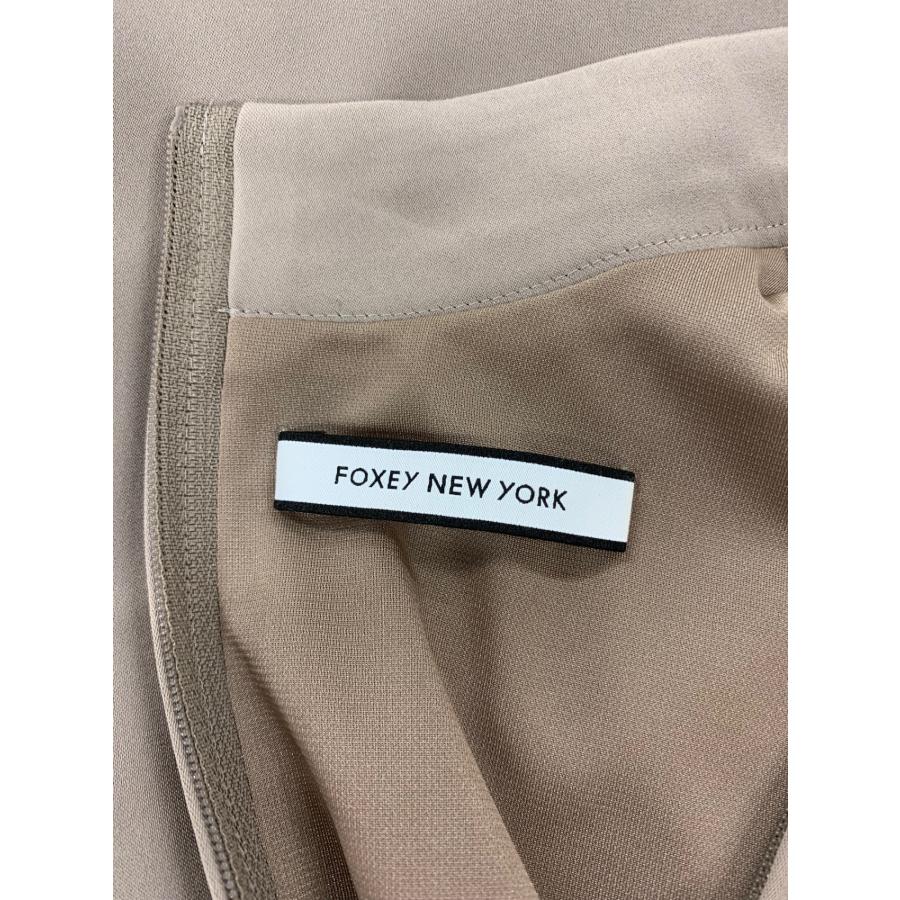 フォクシーニューヨーク Dress 38191 ワンピース 38 ブラウン 裾