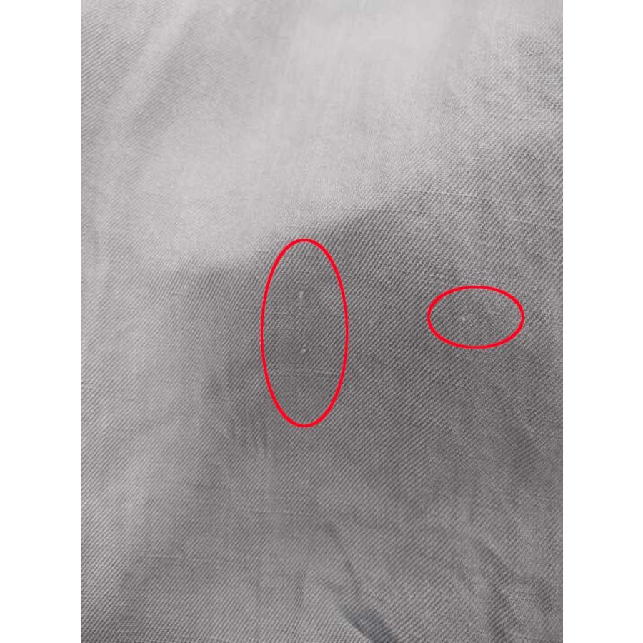 フミカウチダ FU-J-SK006 スカート 36 ブルー シルク リネン バルーン  