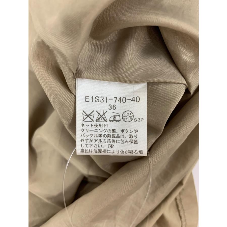 バーバリーブルーレーベル E1S31-740-40 トレンチスカート 36 ベージュ  