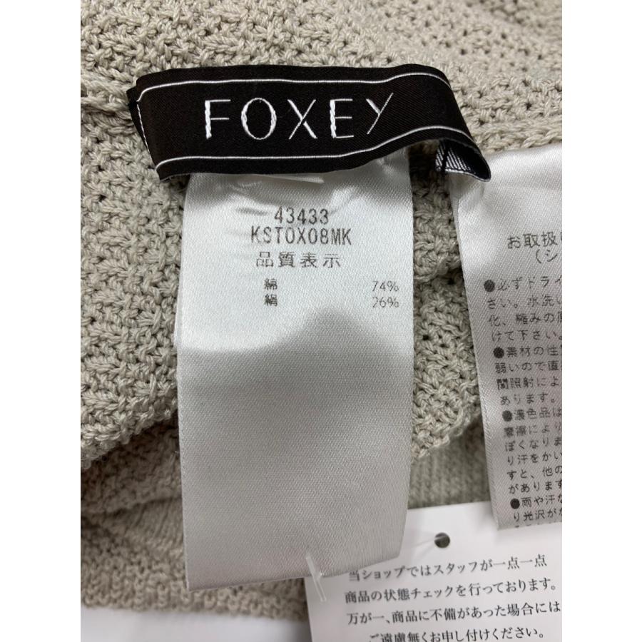 FOXEY - FOXEY フォクシー ニット ウグイス KNIT WILLOW ノースリーブ FOXEY - FOXEY フォクシー ノースリーブタートルニット＊の通販
