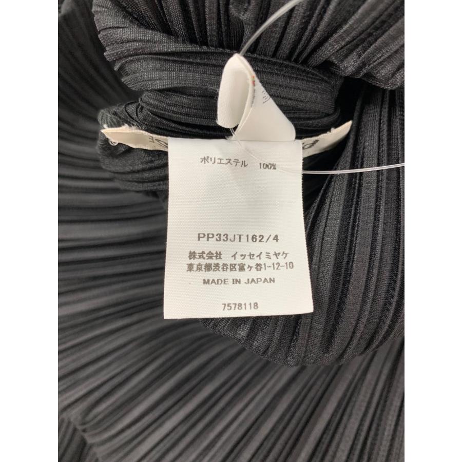 プリーツプリーズ　イッセイミヤケ　チュニック　トップス　黒　ブラック PLEATS PLEASE 美品 ISSEY MIYAKE プリーツプリーズ イッセイ