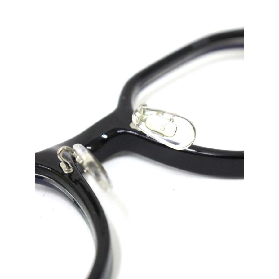 アイヴァン Ramsey(45) メガネ ブラック/シルバー セルフレーム  