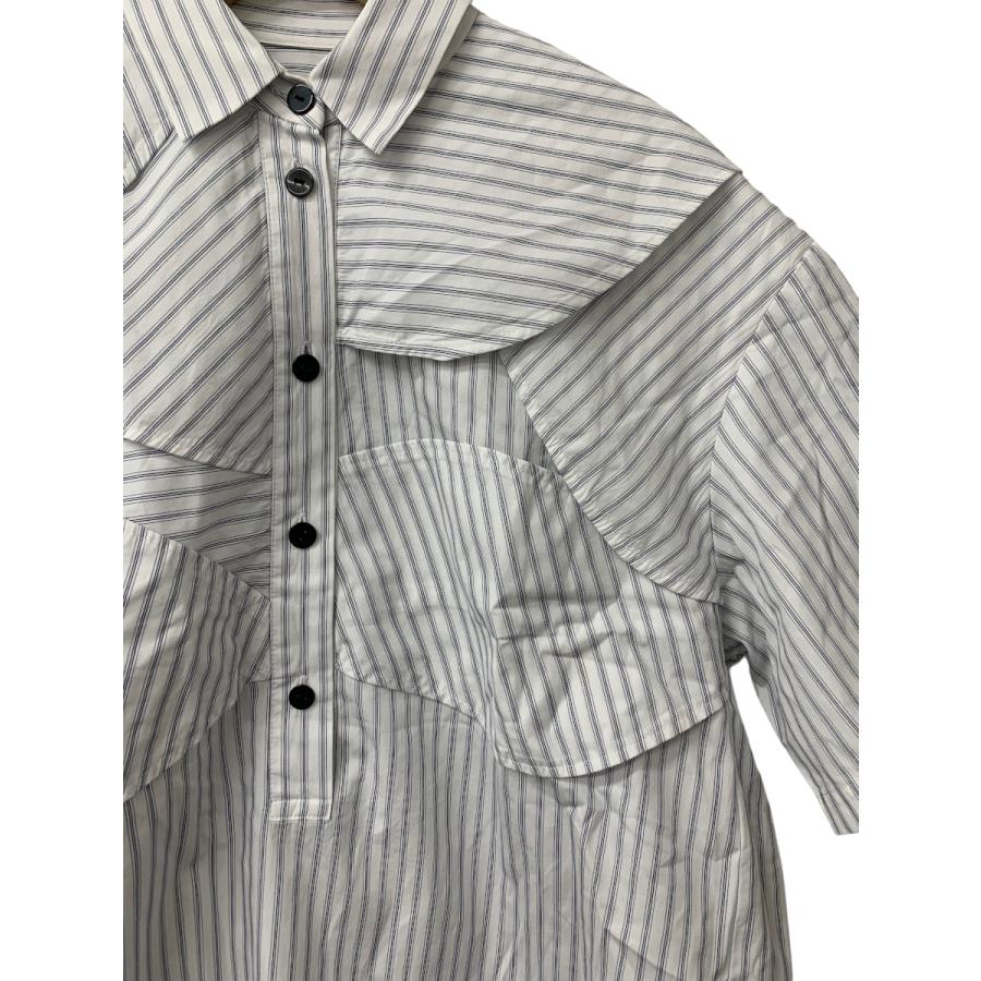 エンフォルド FRONT-WING SHIRT 300GA530-0360 シャツ 38 ホワイト