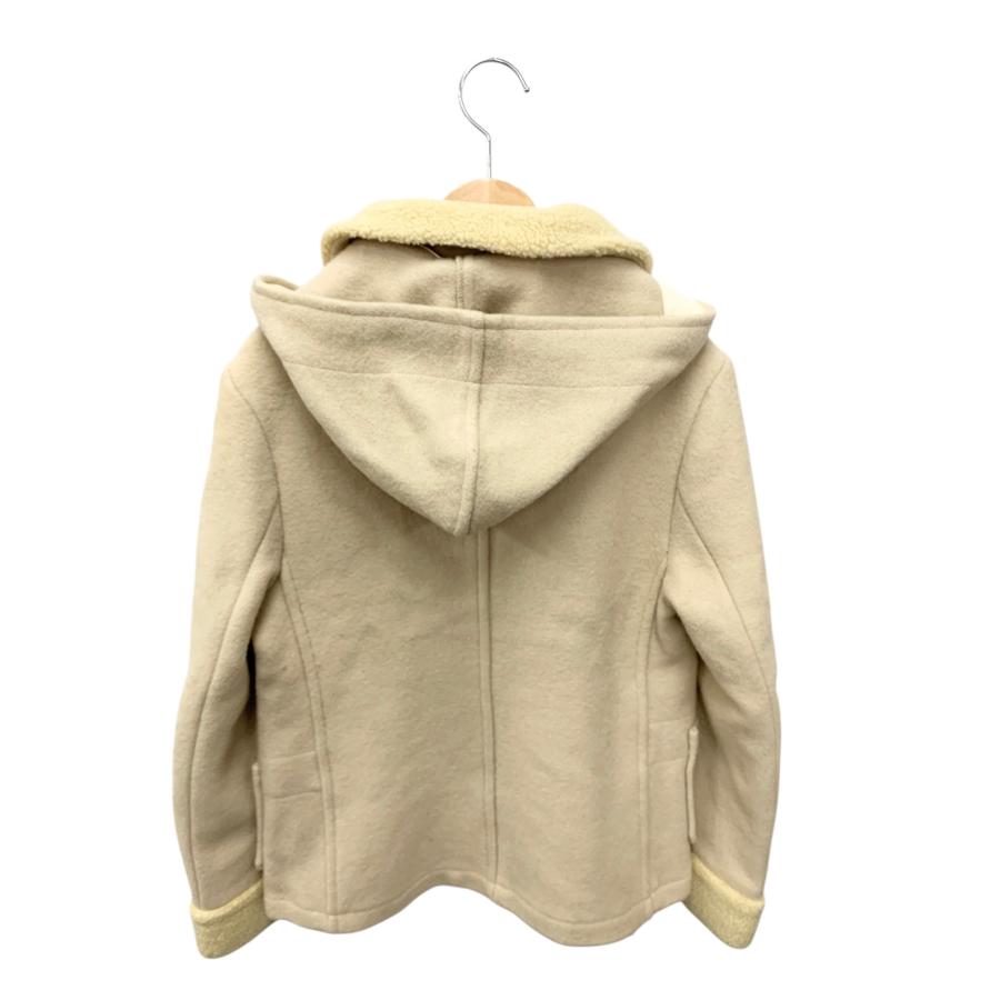 グローバーオール 433652-J ダッフルコート 36 ベージュ ウール混