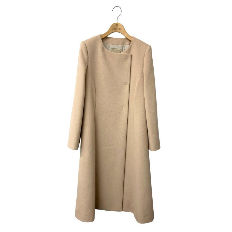 美品✨フォクシー クチュールニット ノーカラージャケット 40 4ポケット セール】FOX混プレーティングニットジャケット（ノーカラージャケット