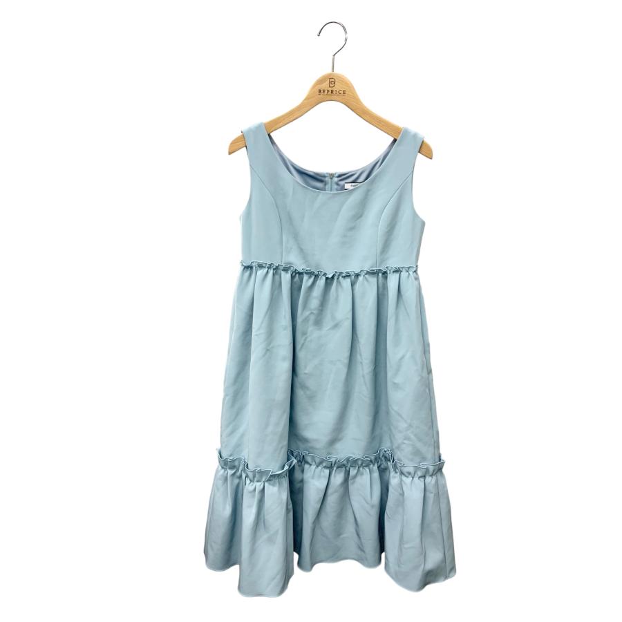 美品 フォクシー Foxey 38 Sweet pea 水色フリルワンピース 美品 フォクシー Foxey 38 Sweet pea 水色フリルワンピース 【公式通販】
