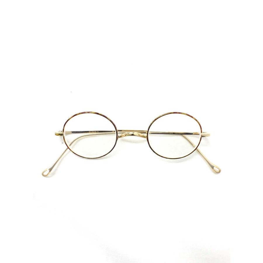 金子眼鏡 メガネ ブラウン 井戸多美男作 べっ甲 メタルフレーム