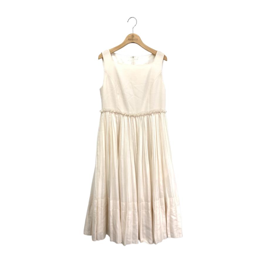 フォクシーブティック Vienna Dress 42755 ワンピース 40 ベージュ
