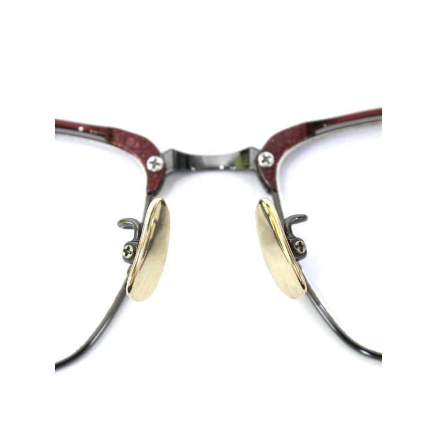 トレミーフォーティエイト AP-033 メガネ レッド メタルフレーム  