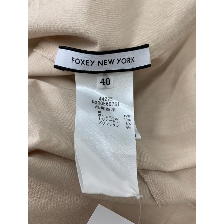 フォクシーニューヨーク Dress Daphine 44225 ワンピース 40 ベージュ