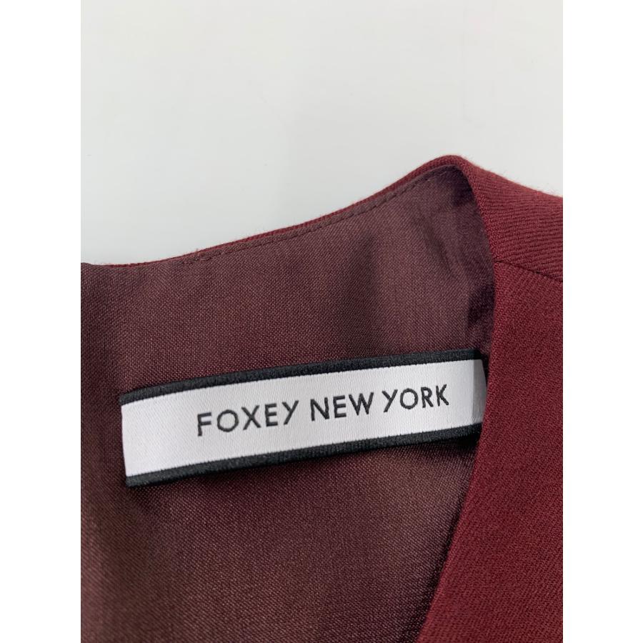 フォクシーブティック Dress Manon 44963 ワンピース 40 ワイン