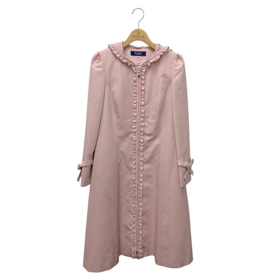 エムズグレイシー 419101 コート 40 ピンク プリントライナー付き