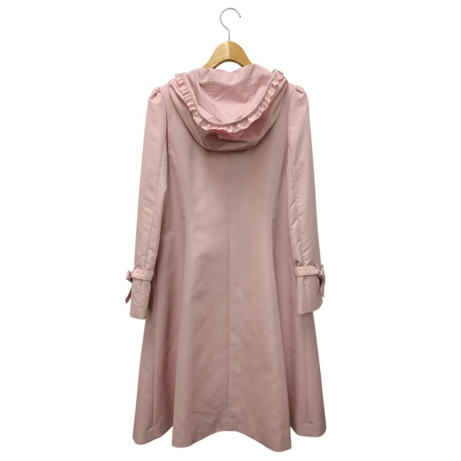 カタログ掲載品✨現行モデル✨エムズグレーシー コート ライナー付き M フリル エムズグレイシー 419101 コート 40 ピンク プリントライナー付き
