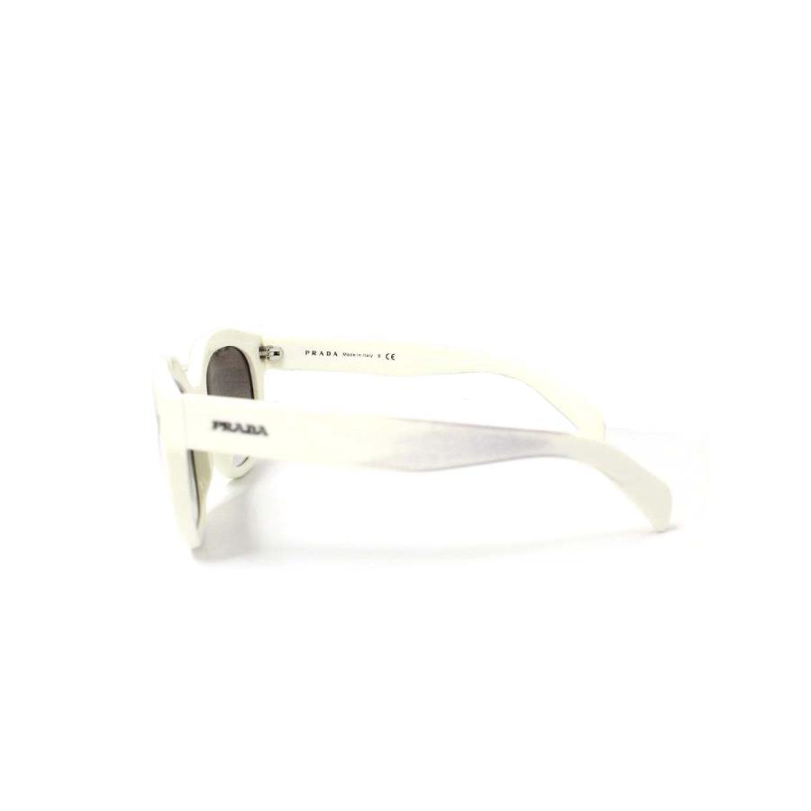 PRADA（プラダ）オーバル型ハーフリムサングラス クリアフレーム PRADA プラダ リムレス サングラス アイウェア ハーフリム