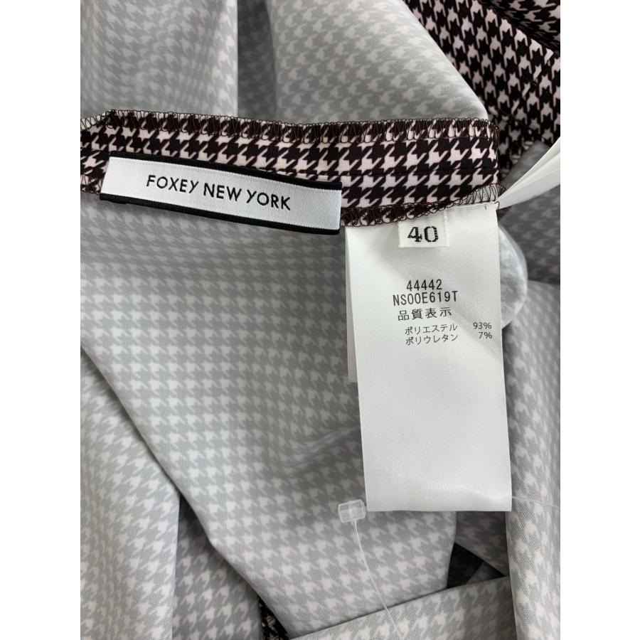 FOXEY NEW YORK Sonataワンピース 44442 【200】 フォクシーニューヨーク Dress Sonata 44442 40 ブラウン ITAB3AO8ZSDQ