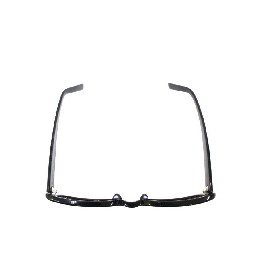 白山眼鏡店 眼鏡 ブラック メガネ セルフレーム フルリム スクエア  