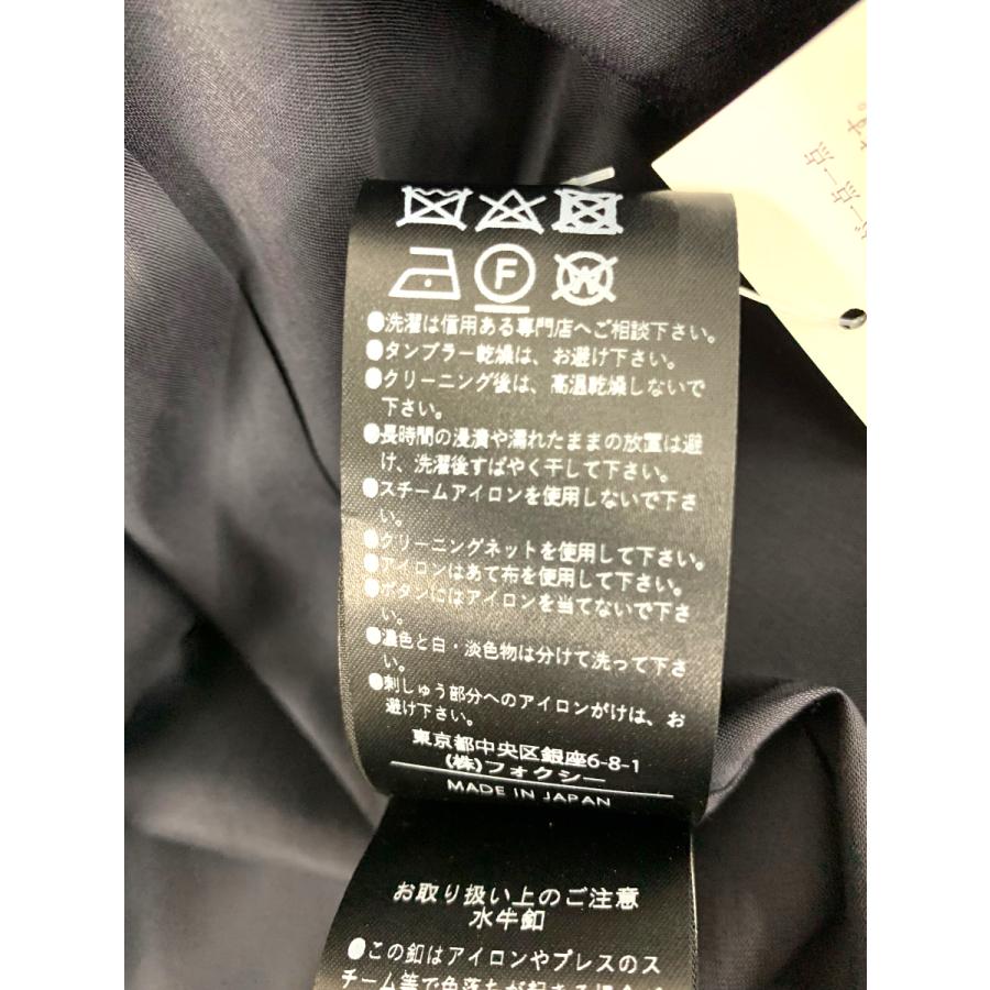 フォクシー COAT EVETTE イヴェット 43367 トレンチコート 38 ネイビー