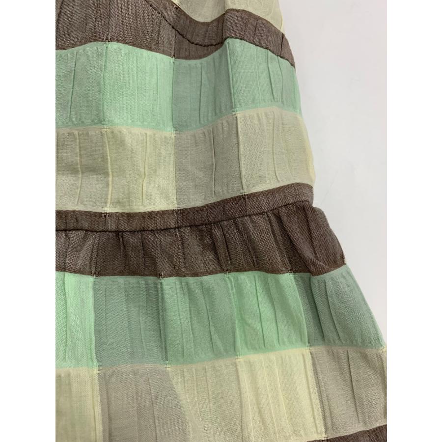 トッカ OPTICAL CUBE DRESS OPTOGM0910 ワンピース 6 グリーン