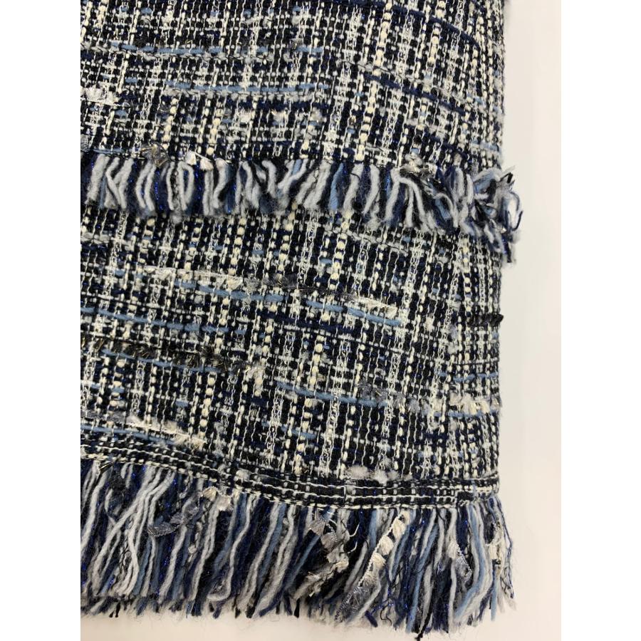 ルネ 6034180 スカート 36 ブルー TISSUE社製ツイード ITB0T8PUWVC8  