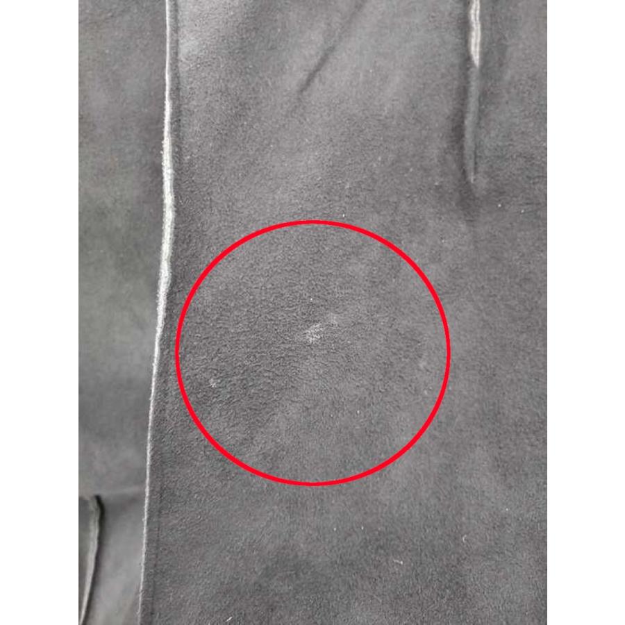 イッセイミヤケ IM43FA004 コート 2 ブラック 人工皮革スウェード調