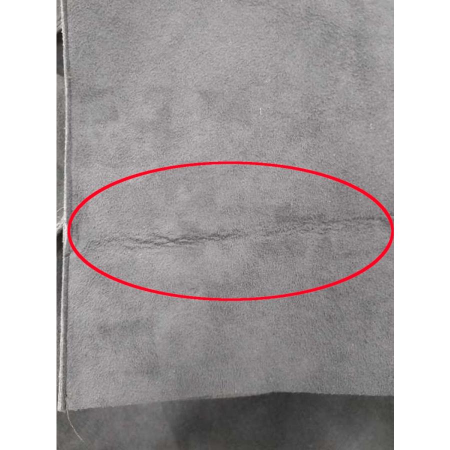 イッセイミヤケ IM43FA004 コート 2 ブラック 人工皮革スウェード調