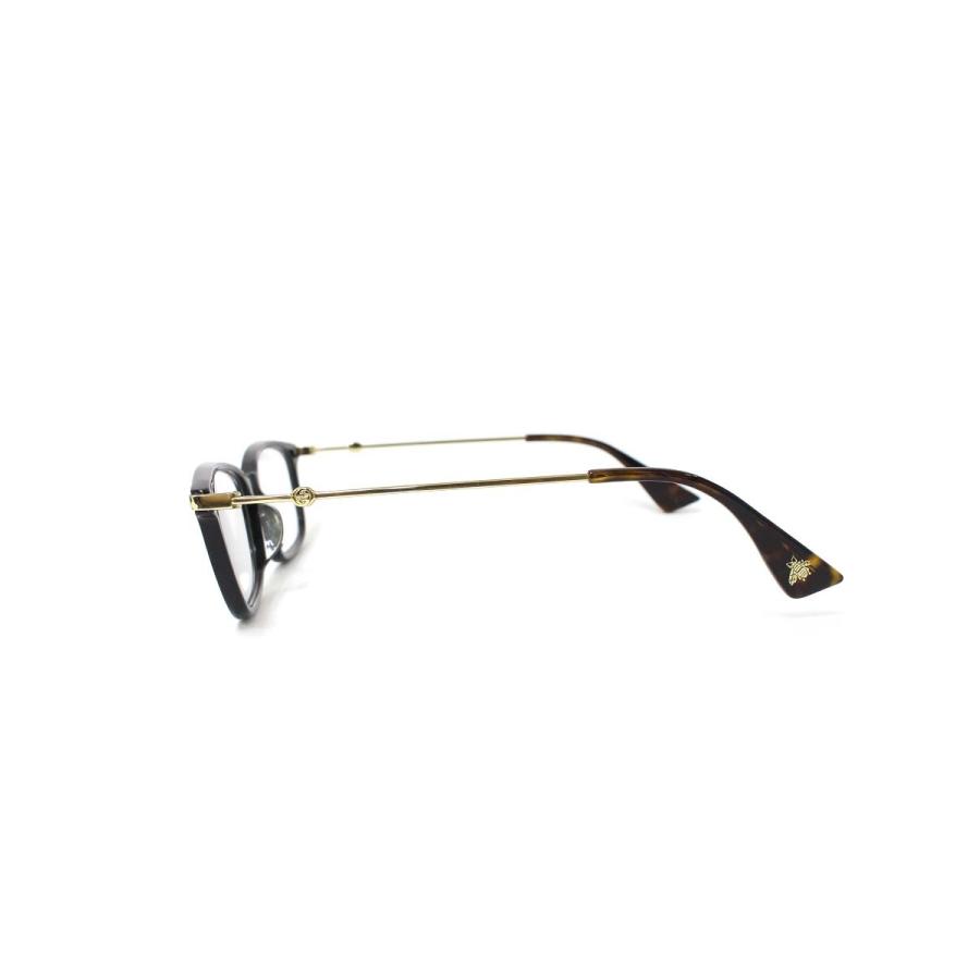 グッチ GG0112OA メガネ ブラック コンビフレーム フルリム スクエア  