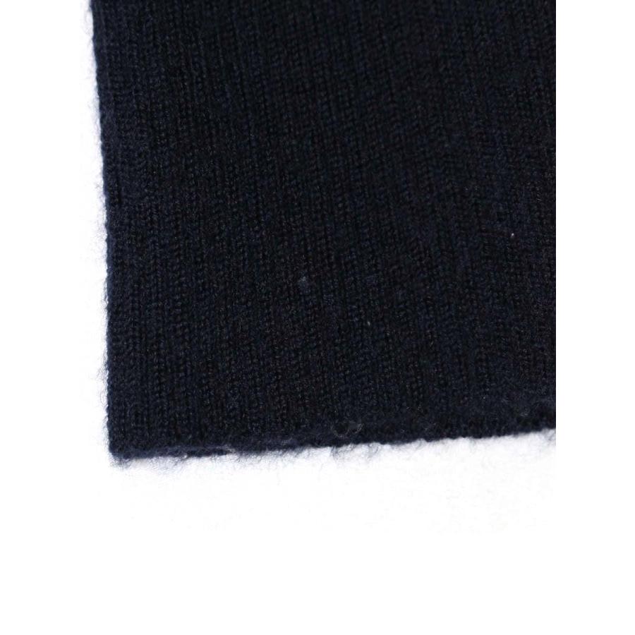 エムズグレイシー 211510 ワンピース 38 ネイビー 切替 チェック