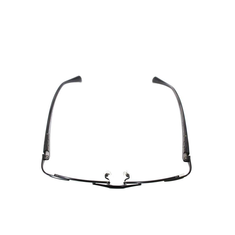 サムライ翔 SS-T36 メガネ ブラック/シルバー メタルフレーム スクエア  