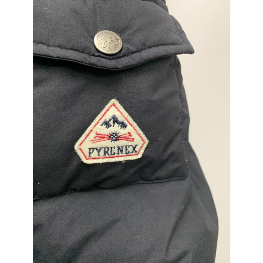 ピレネックス AUTHENTIC MAT FUR HMM010 ダウンジャケット S ブラック