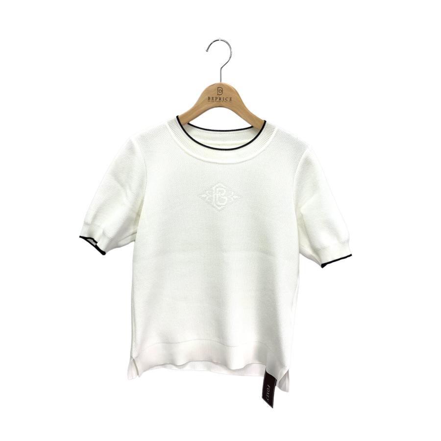 フォクシー　トップス フォクシーブティック KNIT TOP NEROLIA 43436 40 ホワイト ニット