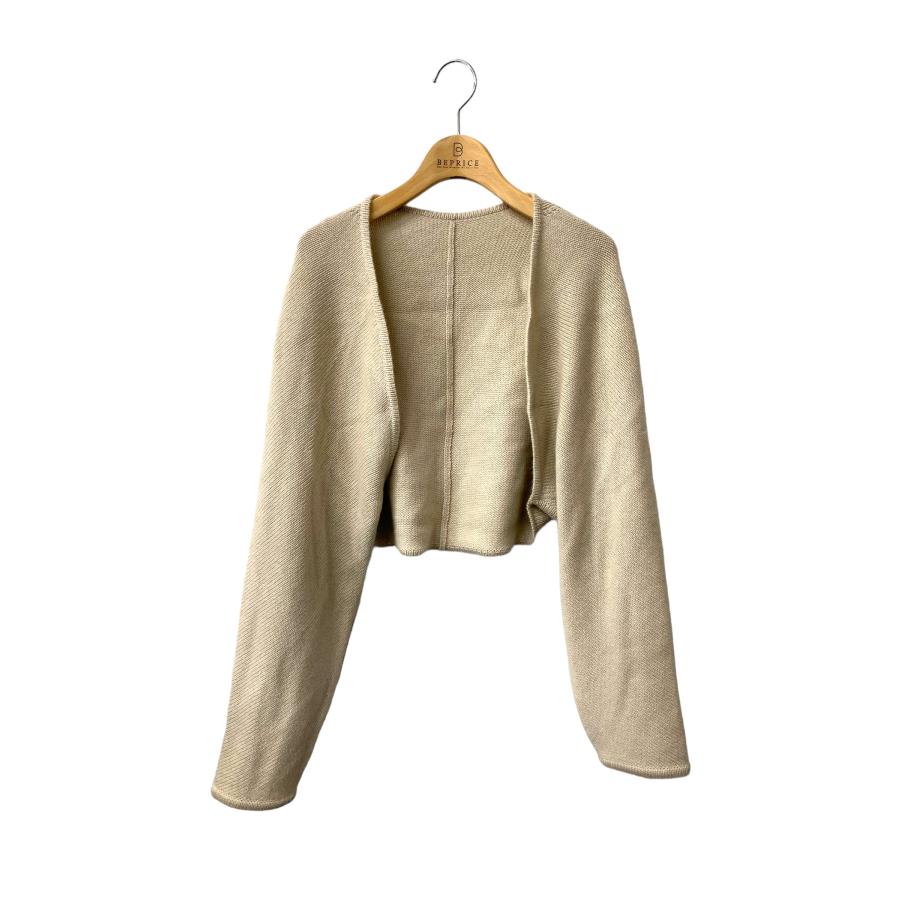 フォクシーブティック Chanton 38524 ボレロ ベージュ カシミヤ 