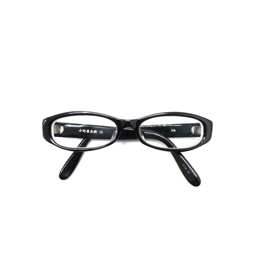 金子眼鏡 T313 メガネ ブラック 小竹長兵衛作 セルフレーム フルリム