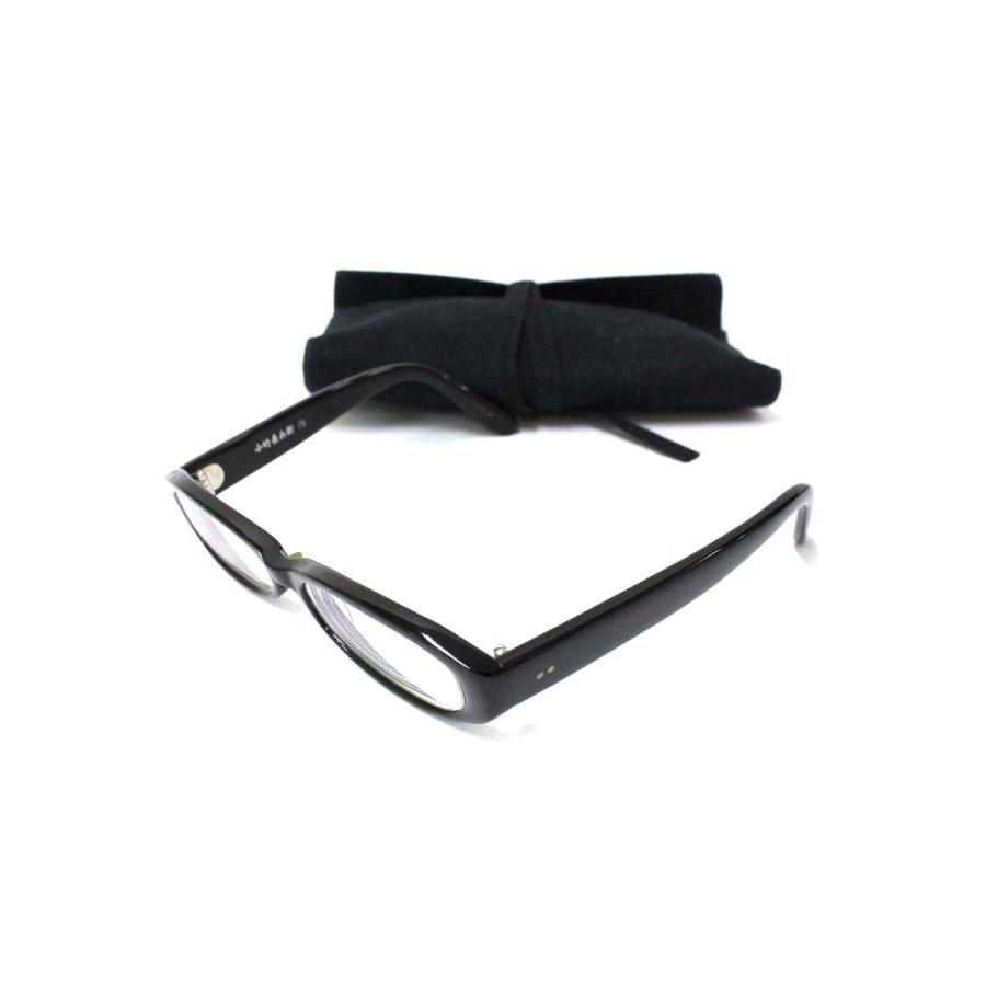 金子眼鏡 T313 メガネ ブラック 小竹長兵衛作 セルフレーム フルリム