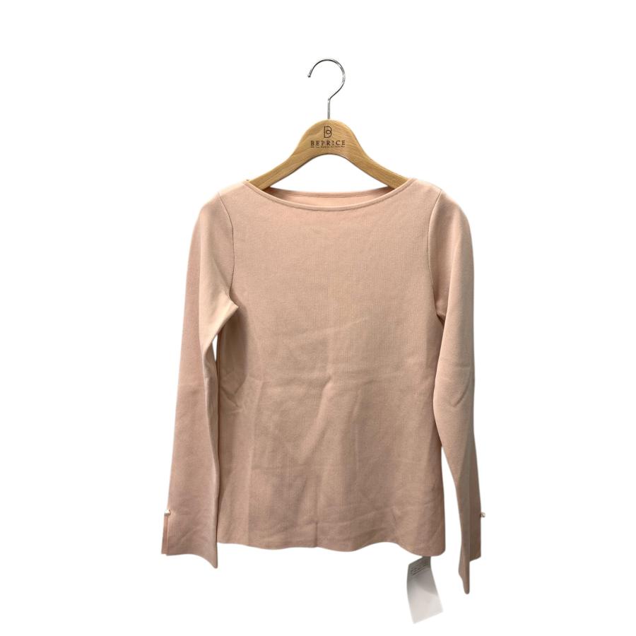 フォクシーブティック 40296 ニット 38 ピンク フェイクパール