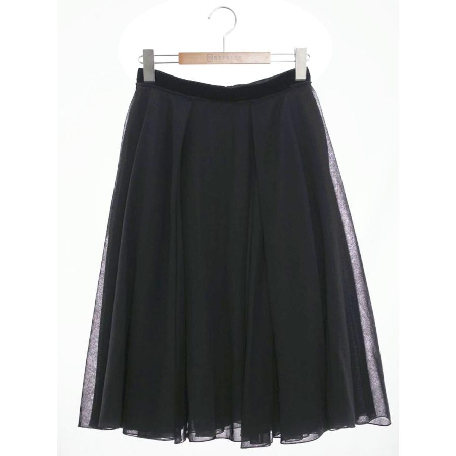 フォクシーブティック Skirt 37054 スカート 38 ブラック ITBTAT0GQIJU