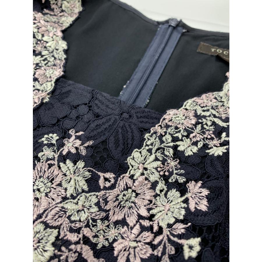 トッカ OPTOKA0225 ワンピース 2 ネイビー レース ITBUVYYGT01Q 