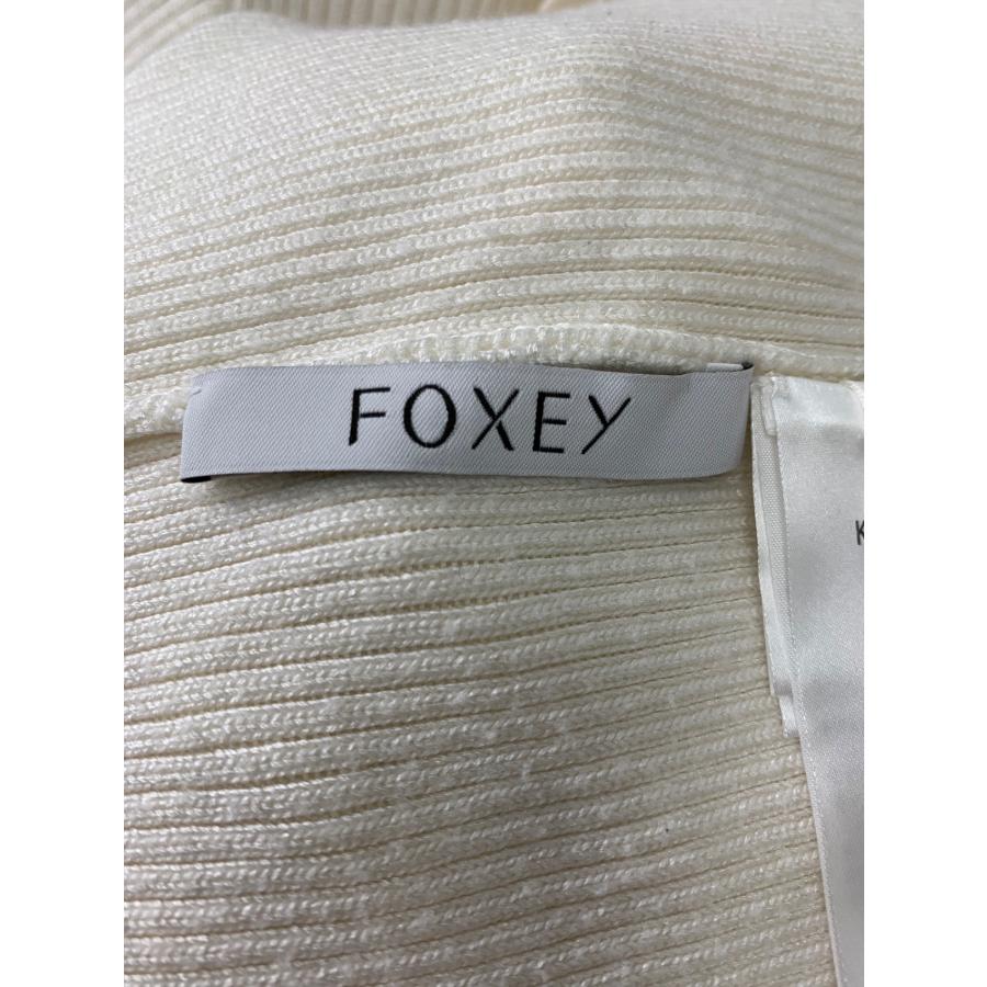 フォクシーブティック KNIT TOP RIO 44126 ニットトップス 40 ホワイト  