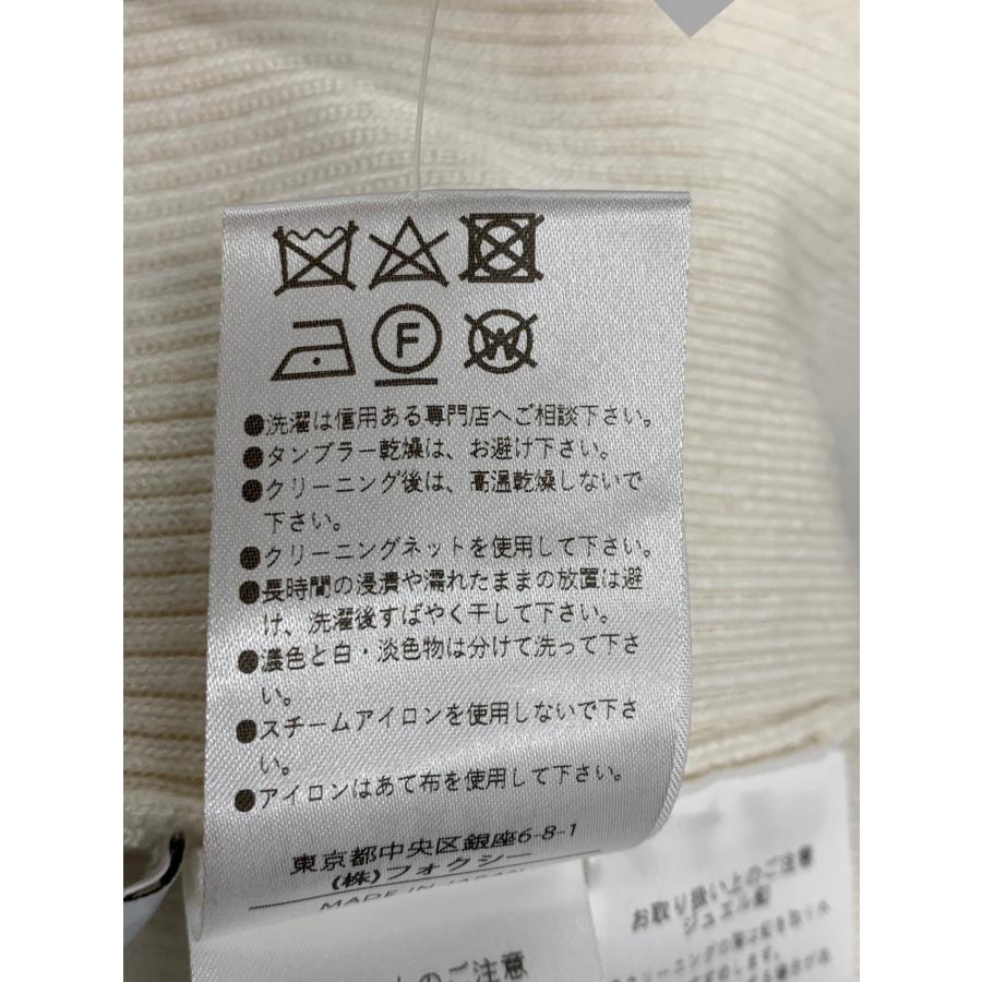 極美品✨ フォクシー　トップス　Knit Top　ホワイト　38　大人可愛い フォクシーブティック KNIT TOP RIO 44126 ニットトップス 40 ホワイト