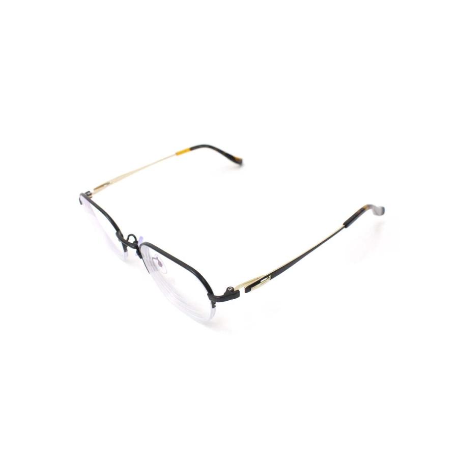 キオヤマト KT-495J メガネ ブラック/ブラウン ボストン メタル  