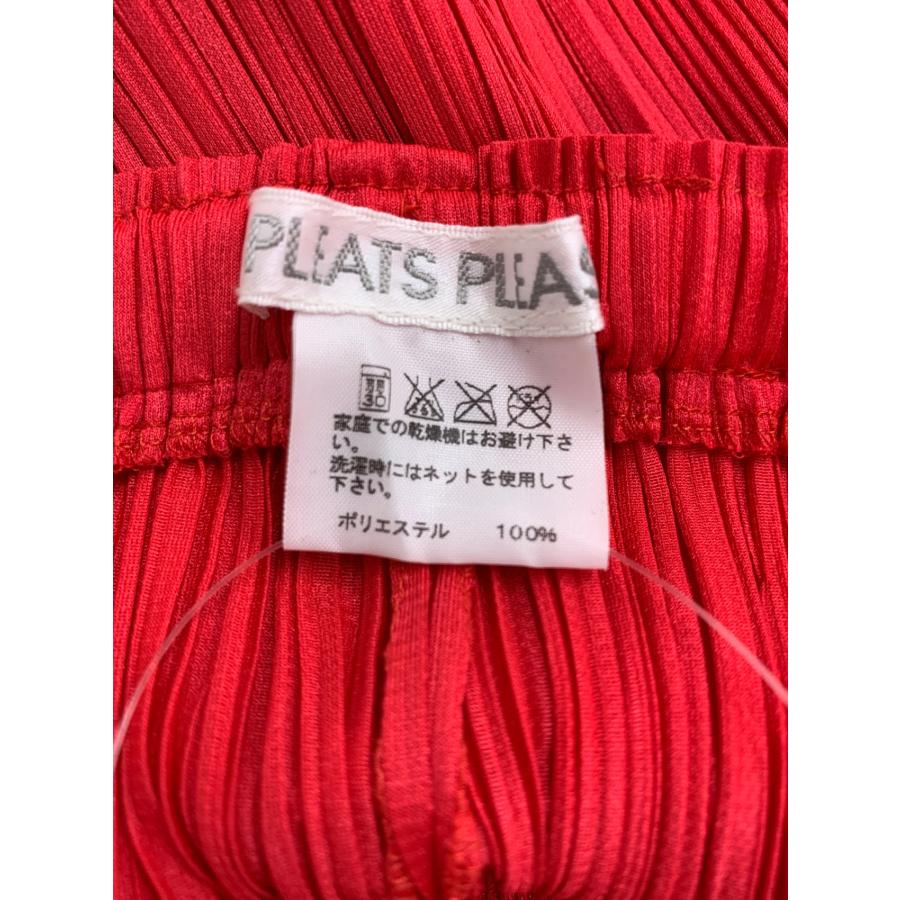 プリーツプリーズイッセイミヤケ PP81-JF674 パンツ 3 レッド