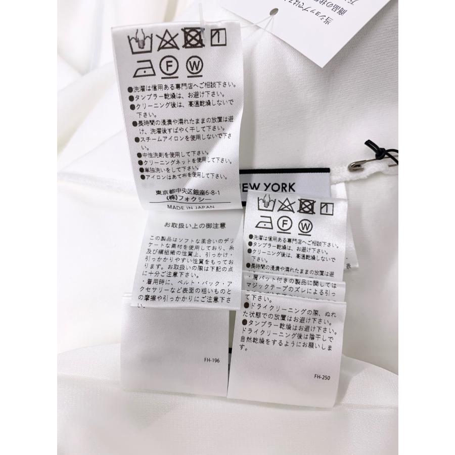 フォクシーニューヨーク Club House Set 44434 38 ホワイト パーカー