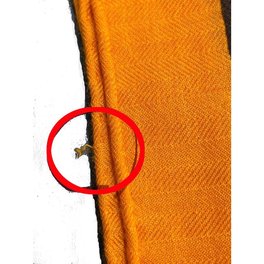 エルメス カレジュアン140 ストール オレンジ ペガサスのように自由に