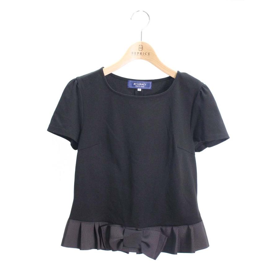 エムズグレイシー Frill Sleeve Knit 815320 Tシャツ カットソー 38