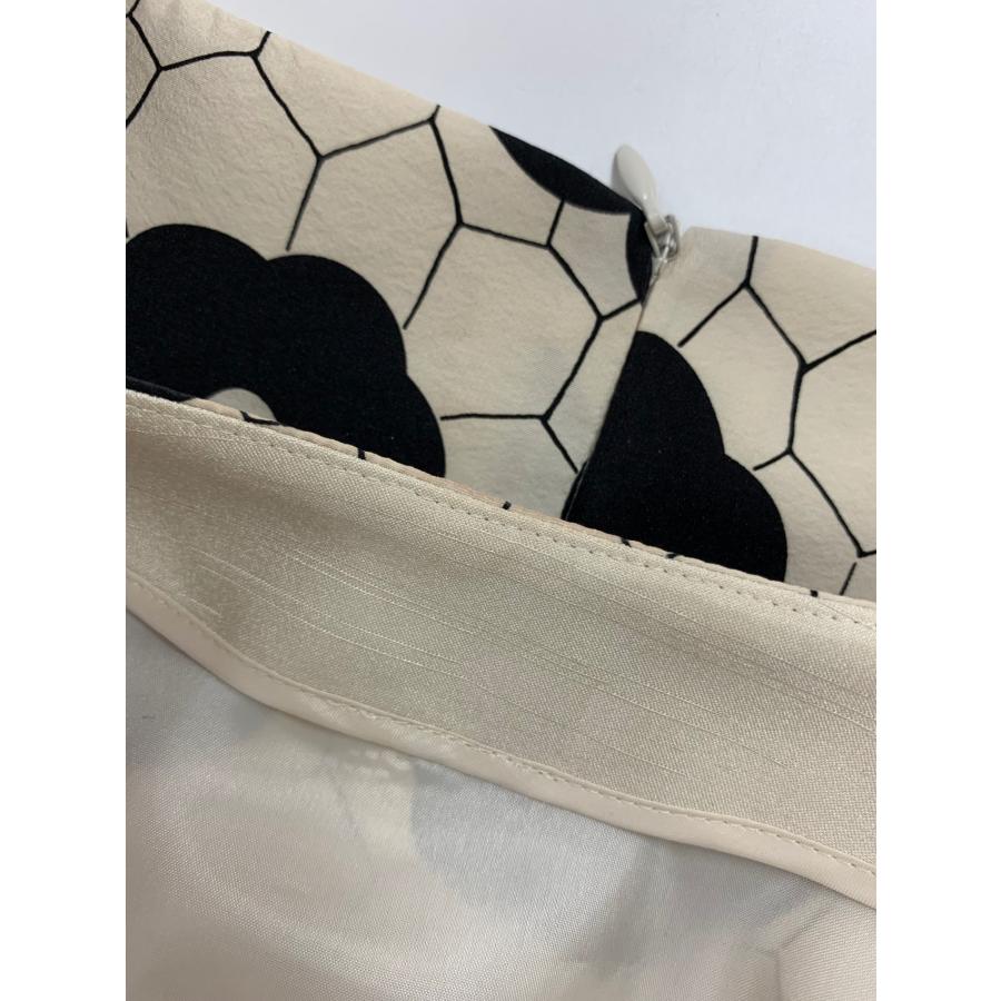 エムズグレイシー 511605 ワンピース 38 ベージュ フラワー