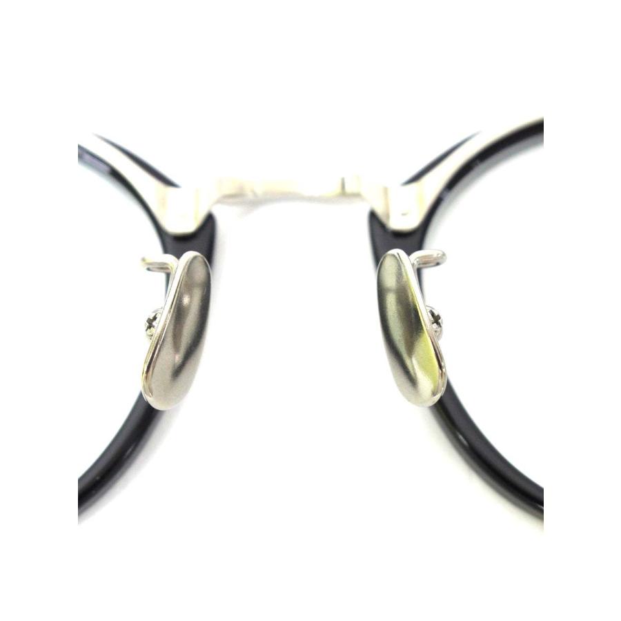 金子眼鏡 掌 tana-gokoro T799 メガネ ブラック コンビフレーム