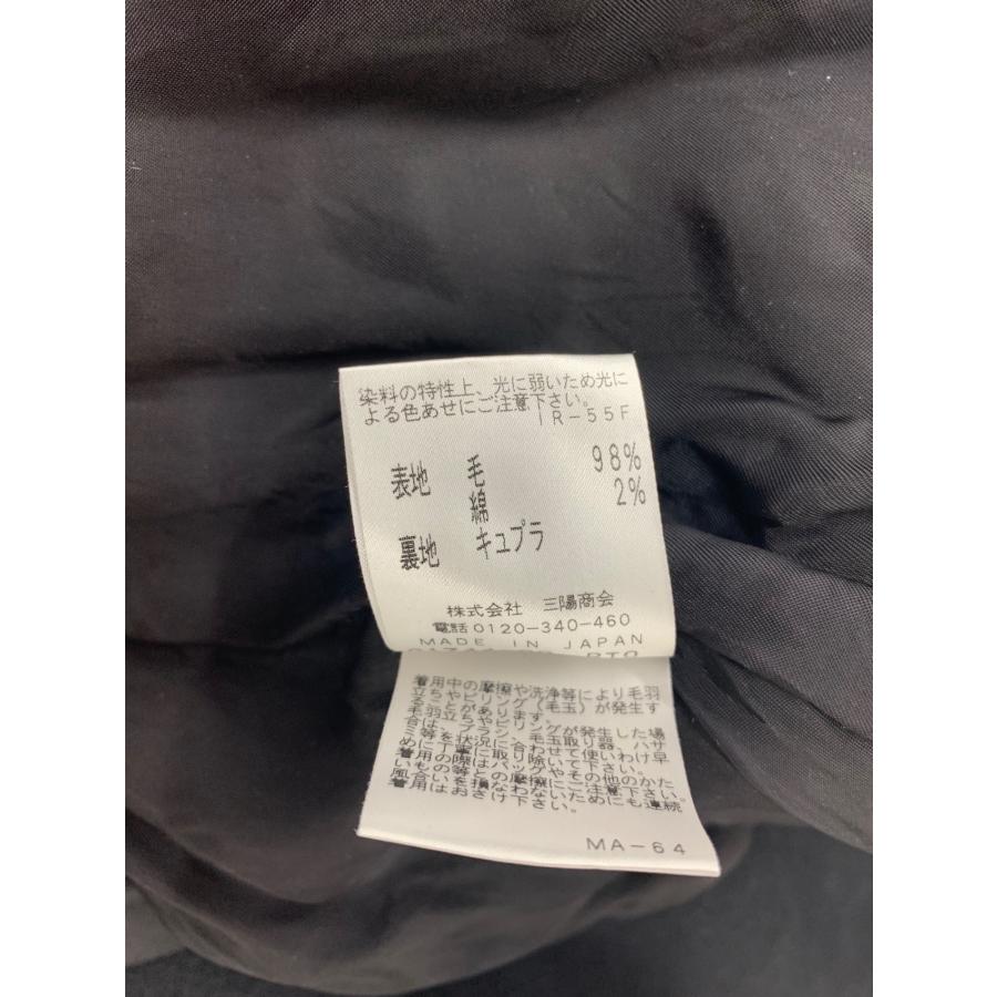 エポカ M5B20-808-09 コート 42 ブラック リーラエアリーウール